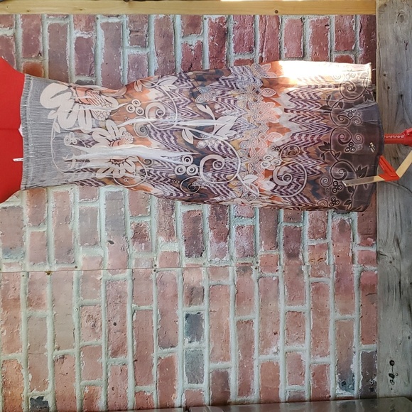 3 for $30 Lapis strapless sun dress. Anthropologie. - Picture 3 of 3